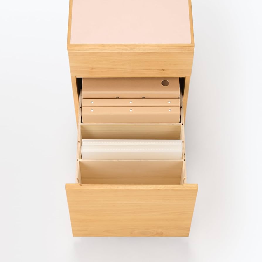 MUJI/無印良品 リノリウム天板 木製デスクキャビネット/デスクワゴン 美品 61YyB8z9ubL._UF894,1000_QL80_.jpg